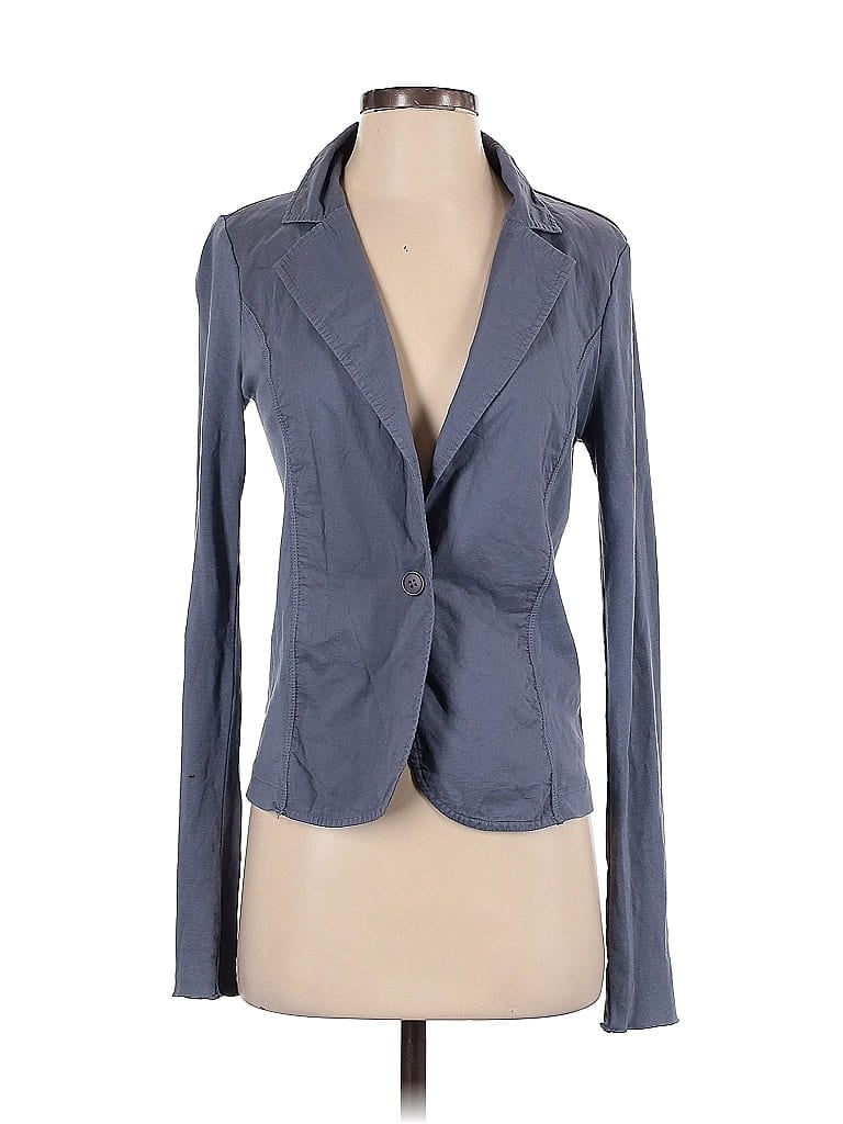 Pre-owned Three Dots Blazer Jacket In Gray