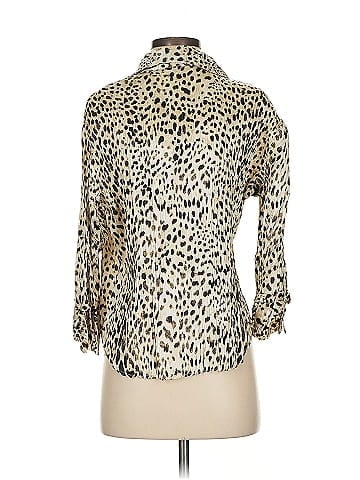Roberto Cavalli 3/4 Sleeve Silk Top (view 2)