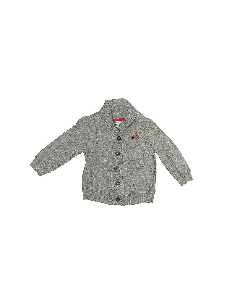 Carter's 100% Cotton Gray Cardigan 12-18 MO / 18 MO - photo 1