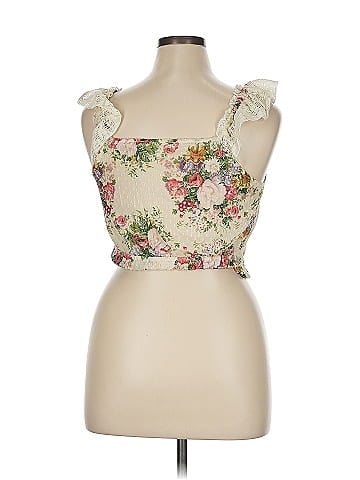 LoveShackFancy Sleeveless Blouse (view 2)