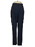 Black Halo Solid Blue Casual Pants Size 6 - photo 2