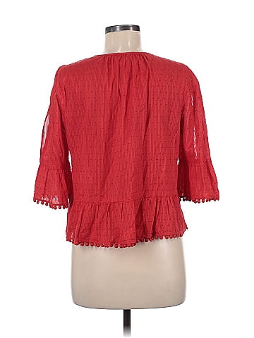 Madewell 3/4 Sleeve Blouse (view 2)