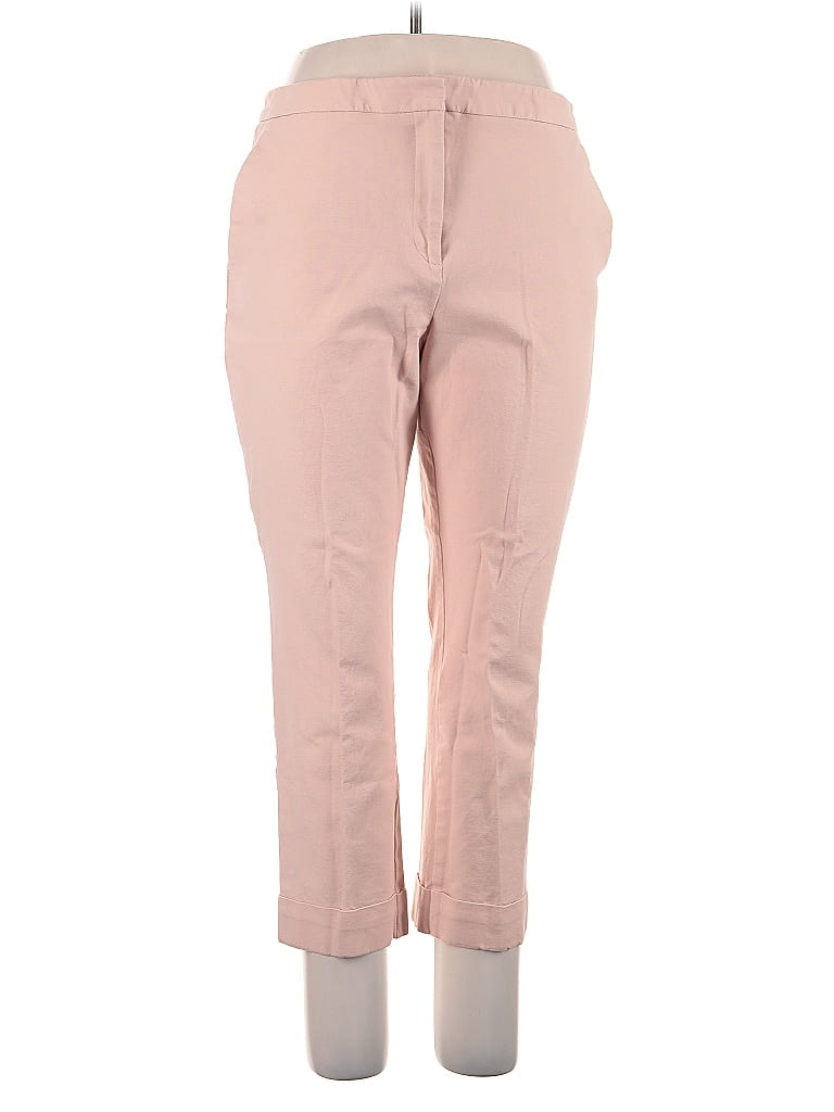 Ann Taylor Factory Pink Khakis Size 14 - photo 1