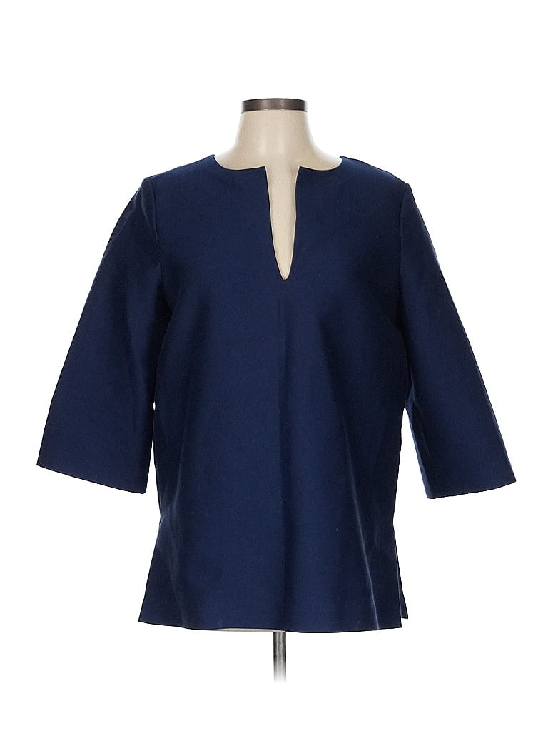 Pre-owned C. Wonder 3/4 Sleeve Blouse In Blue