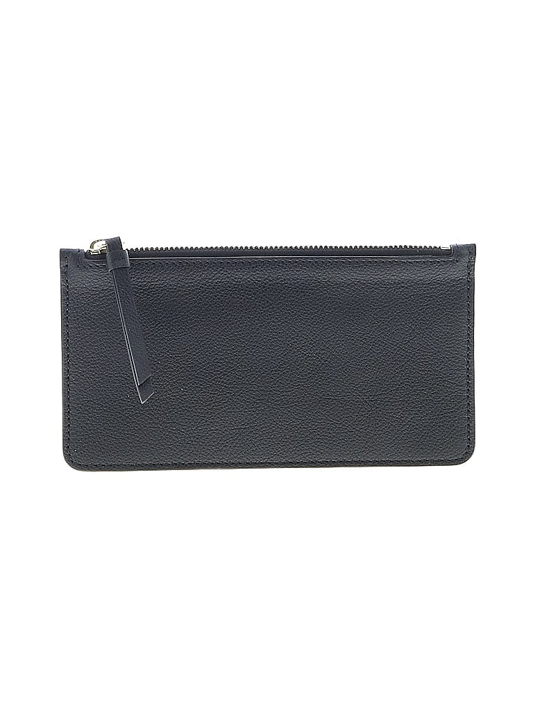 Talbots Wallets Talbots 100% Leather Blue Black Leather Wallet One size - 66% off | ThredUp
