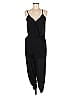 Eight Sixty 100% Polyester Solid Black Jumpsuit Size S - photo 1