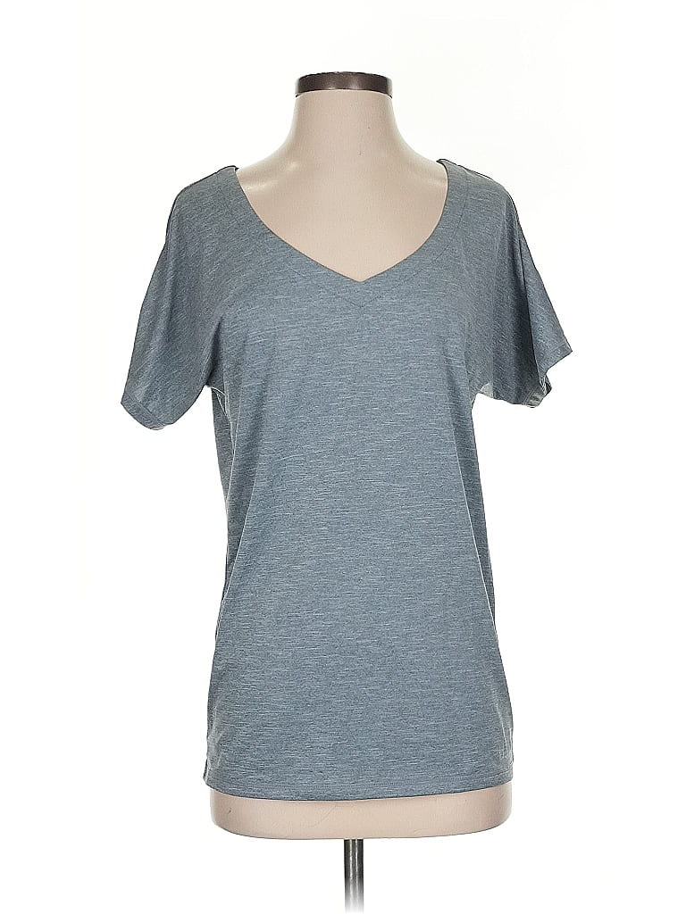 Pre-owned Sweaty Betty Short Sleeve T-shirt In Gray