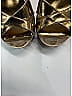 Jimmy Choo 100% Leather Gold Perfume Metallic Leather Cork Wedges Size EU 38 1/2 - photo 3