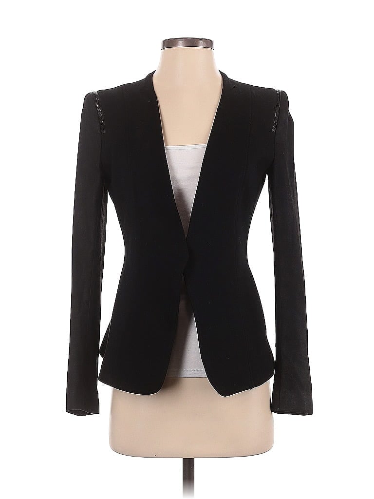 Pre-owned Theory Blazer Jacket In Black