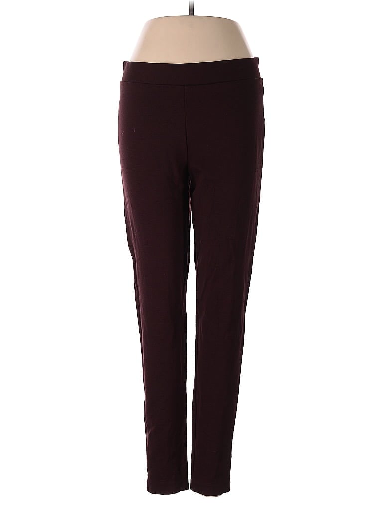Click to view more detailed imagery on our partner's website Pre-owned Vince Camuto Active Pants In Burgundy