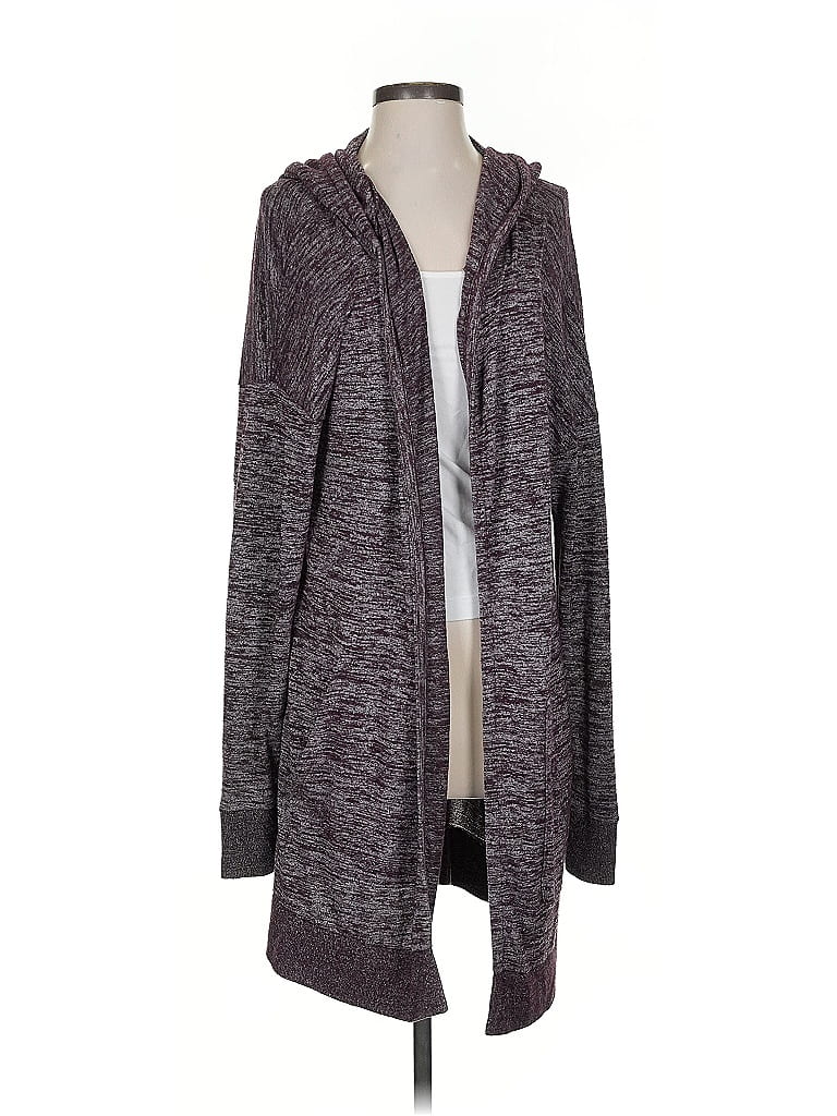 Pre-owned Banana Republic Cardigan Sweater In Burgundy