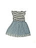 Baby Gap 100% Cotton Stripes Blue Dress Size 4T - photo 1