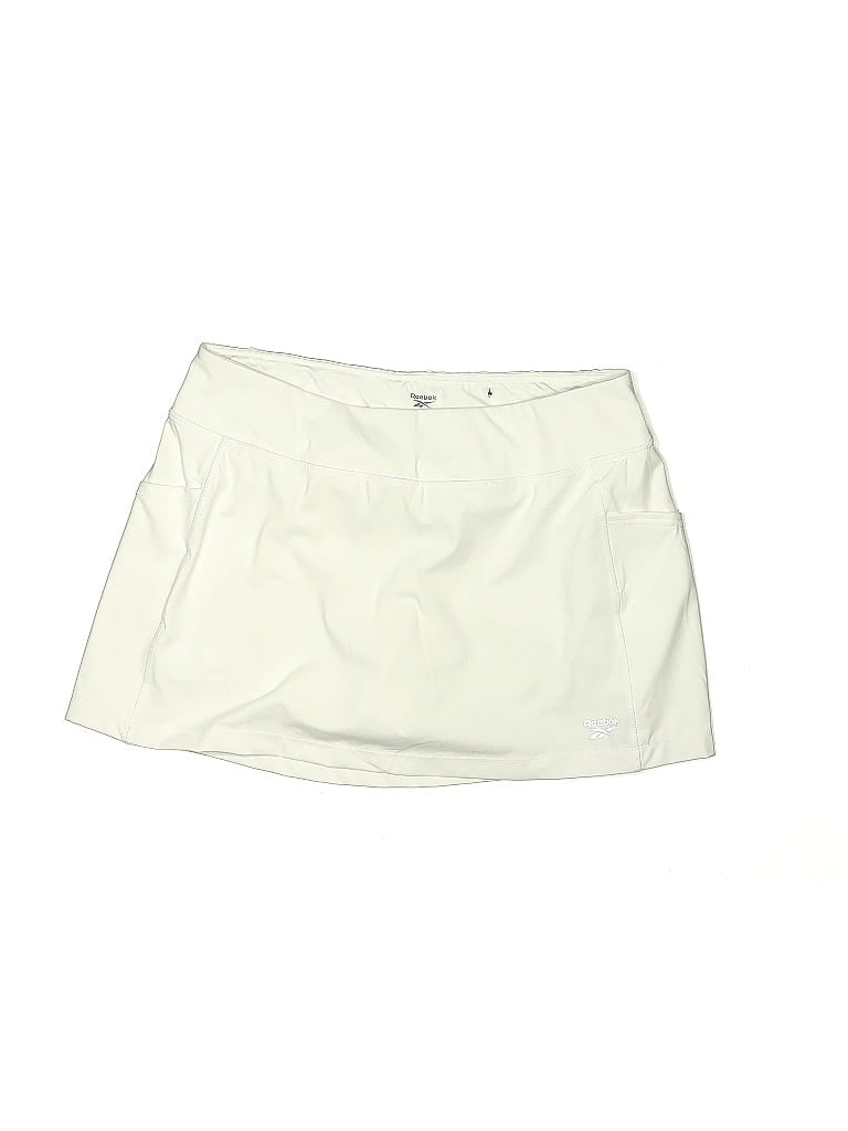 Pre-owned Reebok Active Skort In White