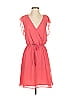 Armani Exchange 100% Polyester Solid Pink Casual Dress Size 4 - photo 1