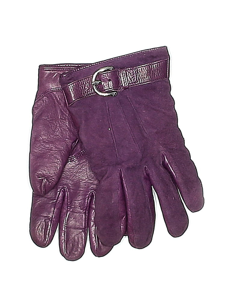 Unbranded Burgundy Purple Gloves Size 8 - photo 1