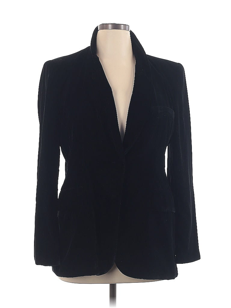 Zara 100% Polyester Black Blazer Size XL - photo 1