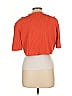 Akris Punto 100% Cotton Orange Cardigan Size 12 - photo 2