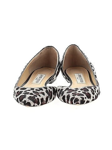Jimmy Choo Ponyhair D'Orsay Flats (view 2)