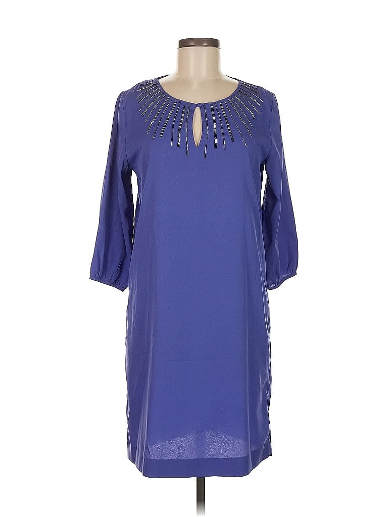 Pre-owned Banana Republic Factory Store Casual Dress In Blue