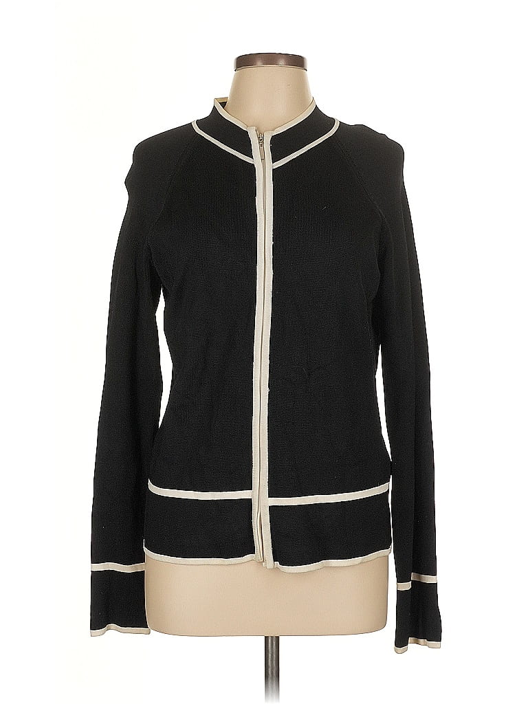 Dana Buchman Black Cardigan Size L - photo 1
