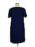 Lafayette 148 New York 100% Virgin Wool Solid Blue Casual Dress Size 18 - photo 2