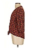 Max Studio 100% Rayon Brown 3/4 Sleeve Blouse Size L - photo 5