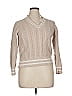 Liz Claiborne 100% Cotton Tan Pullover Sweater Size XL - photo 1