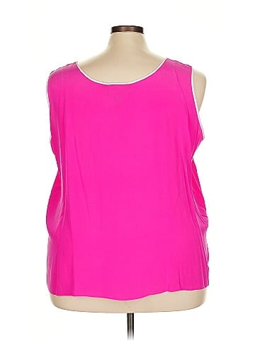 Bob Mackie Sleeveless Silk Top (view 2)