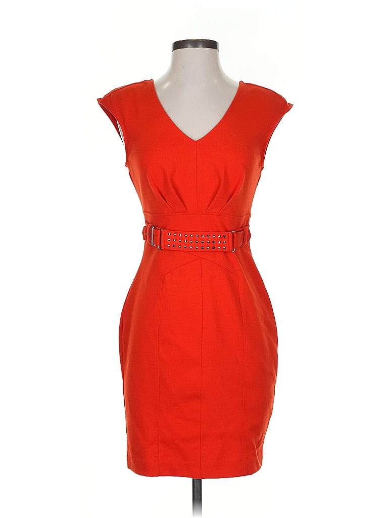 Pre-owned Super Natural By Secret Mission Cocktail Dress In Red