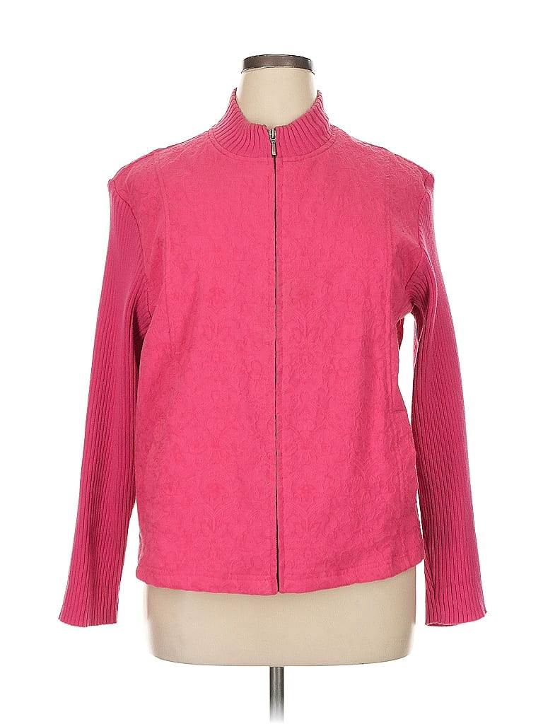 Pre-owned Coldwater Creek Jacket In Pink