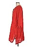 Flax 100% Linen Red Casual Dress Size 6 (S) - photo 4
