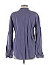 Xirena 100% Cotton Blue Purple Long Sleeve Button-Down Shirt Size L - photo 2