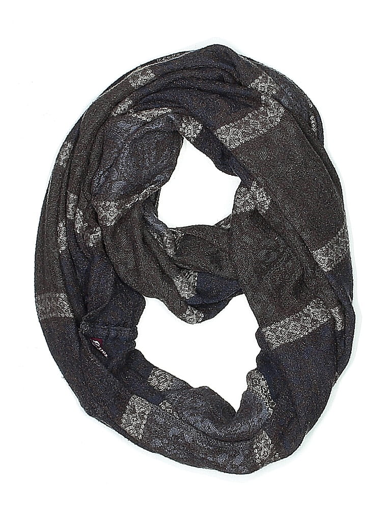 Pre-owned Assorted Brands Scarf In Gray