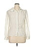 Chaus Ivory Long Sleeve Blouse Size 16 - photo 1