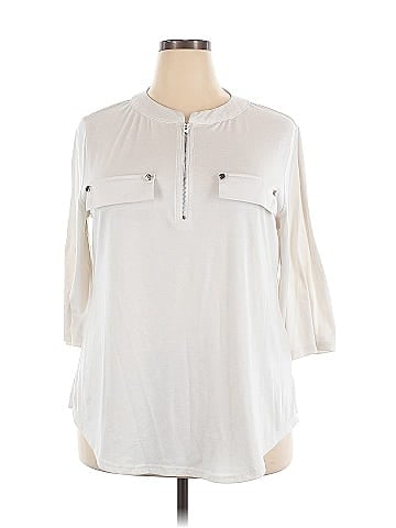 Fashion 3/4 Sleeve Blouse (view 1)
