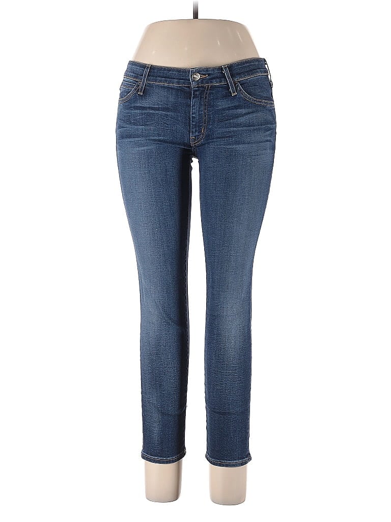 Koral Hearts Blue Jeans Size 30 waist - photo 1
