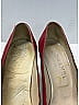 Chanel 100% Leather Color Block Burgundy Red Vintage Cap Toe Heels Size 7 - photo 6
