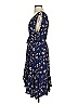 Thakoon Collective 100% Viscose Paisley Blue Casual Dress Size 4 - photo 4