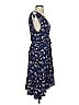 Thakoon Collective 100% Viscose Paisley Blue Casual Dress Size 4 - photo 3