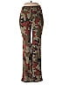G.I.L.I. Camo Brown Green Casual Pants Size 0 - photo 1