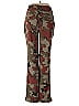 G.I.L.I. Camo Brown Green Casual Pants Size 0 - photo 2