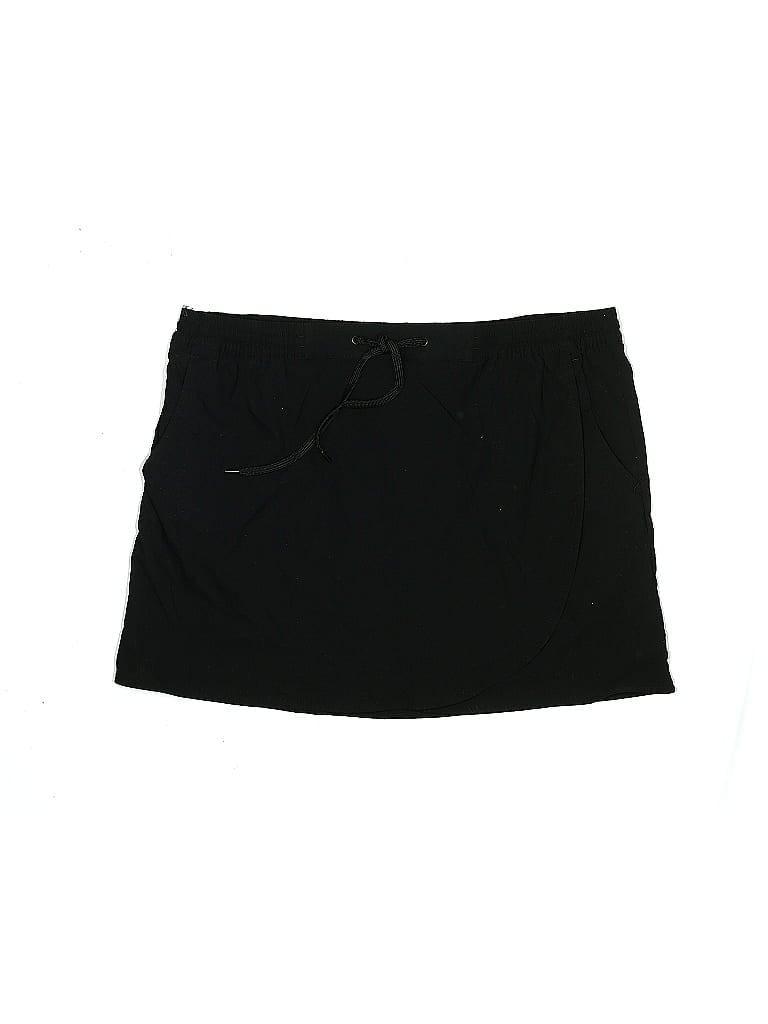 Pre-owned Eddie Bauer Casual Skirt In Black