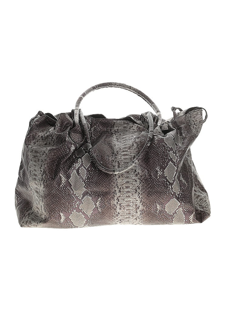 DSW Animal Print Gray Purple Shoulder Bag One size - photo 1