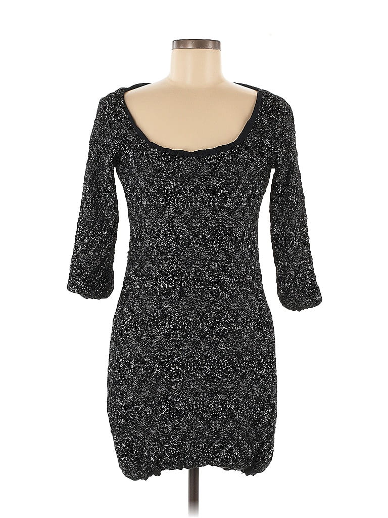 Pre-owned Manoush Casual Dress In Black