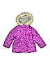 Carter's 100% Polyester Purple Snow Jacket Size 3T - photo 1