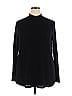 Ellos Black Long Sleeve Top Size 18 - photo 1