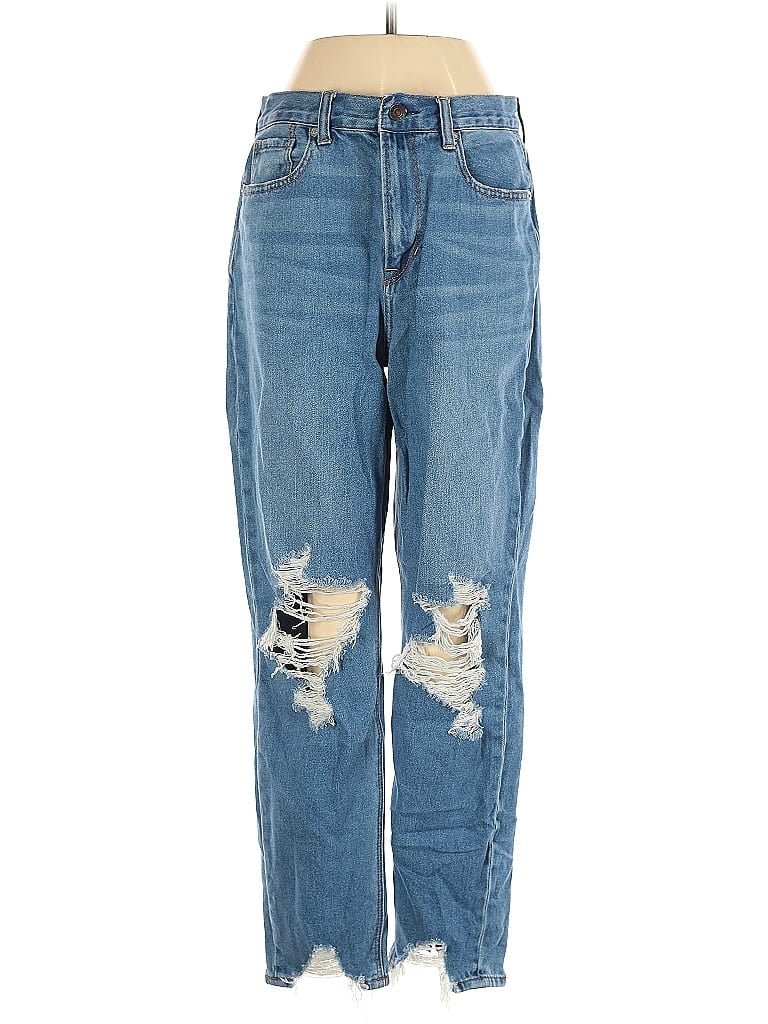 American Eagle Outfitters Hearts Blue Jeans Size 4 - photo 1
