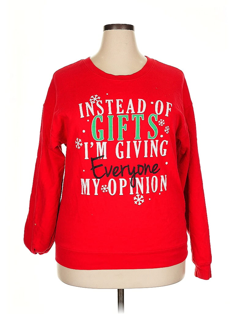 Click to view more detailed imagery on our partner's website Pre-owned Wound Up Sweatshirt In Red