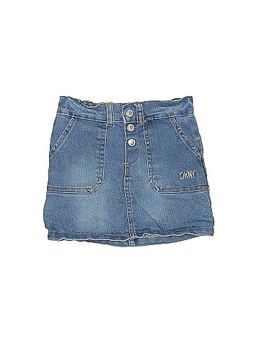 DKNY Denim Skirt (view 1)