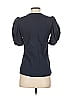 Pomander Place Black Blue Short Sleeve Top Size S - photo 2